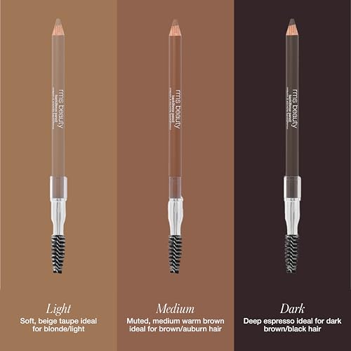 RMS Beauty Back2Brow Pencil Medium pour corriger les sourcils clairsemés - 6