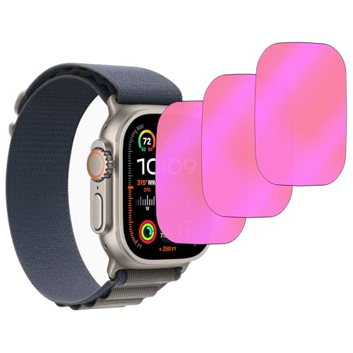 Verre trempé Apple Watch Ultra 3 anti-lumière bleue ultra résistant