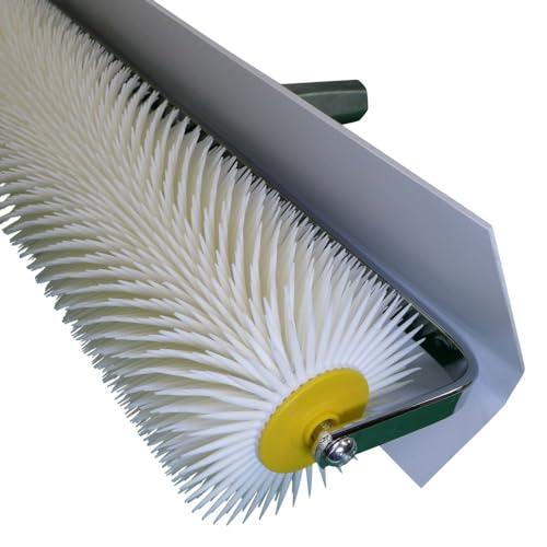 ROTIX Stachelwalze Entlüftungswalze mit Spritzschutz 25 + 50 cm breit | für Estrich (50 cm breit, 31 mm Stachel)