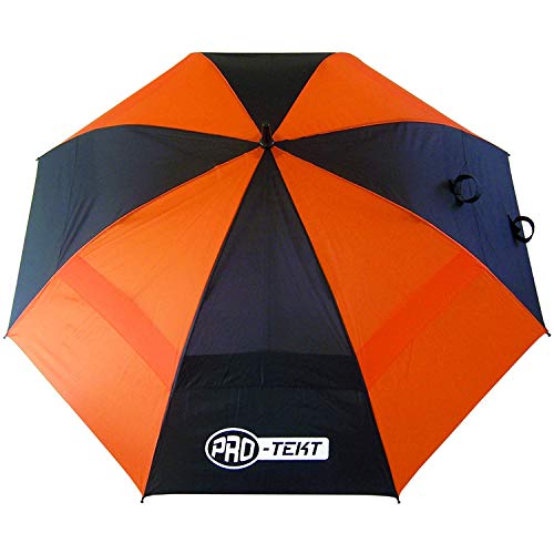 ProTekt Parapluie de golf à ouverture automatique Noir/Orange Cover