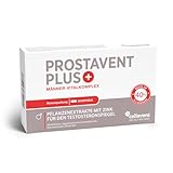 Prostavent Plus – Prostata Kapseln – Pflanzenkomplex aus Kürbiskern, Sägepalme, Brennnessel und Granatapfel – 60 Stück