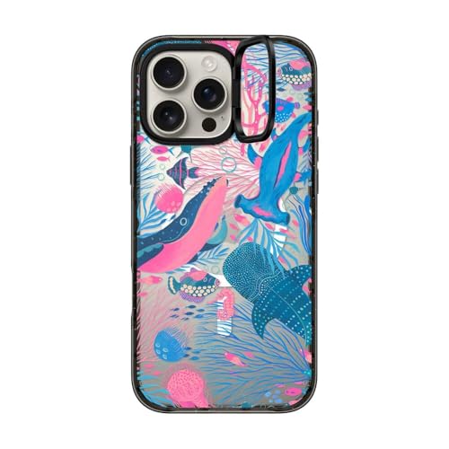 Coque iPhone 16 Pro Max antichoc béquille protection 2 m anneau MagSafe CASETiFY - 3