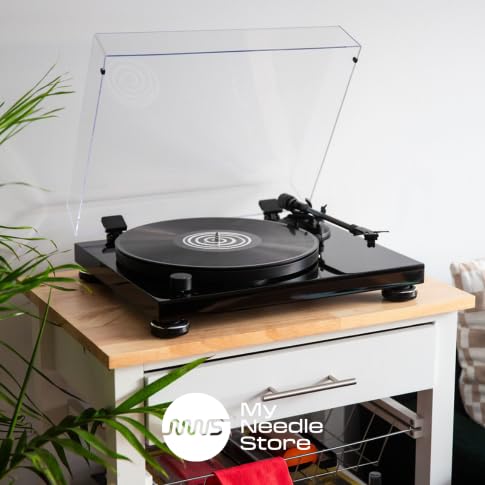 Lápiz capacitivo de repuesto para tocadiscos compatible con cartuchos Shure M75 Series, con punta de diamante elíptica nude, de My Needle Store, 90-DE