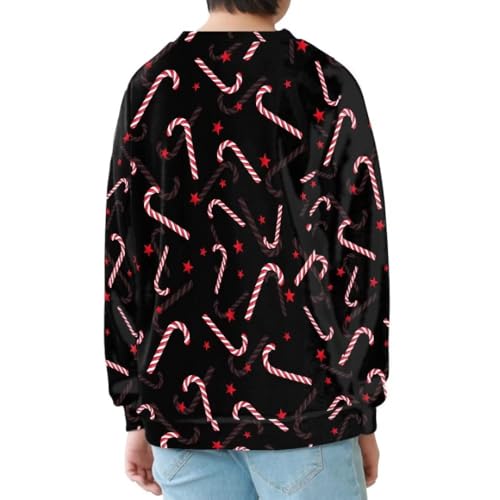 Pinupub Long Sleeve Sweatshirt For Boys Girls Fashion Cute Winter Round Neck Casual Pullover Sweater4