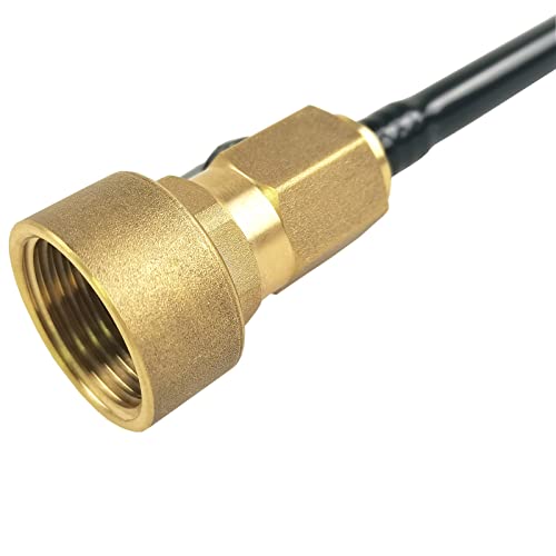 Gaeaauto Copper Rv Water Heater Tank Rinser Flusher | Remove Sediment From The Bottom Of Rv Water Heater | Copper Handle And Black Cleaning Wand With Bending Tip #TOP5