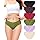 Aijolen Culotte Femme Confort Bikini Slips Sexy Dentelle sous-Vêtements Féminins Taille Basse Respirant Hipster Panties Multipack S-XL