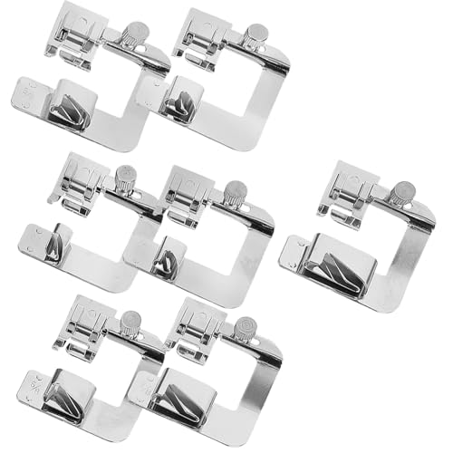 Set de 7 Pies Prensatelas Metálicos para Máquina de Coser