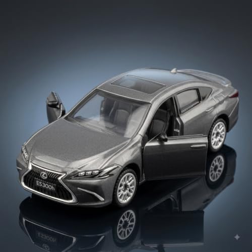 Image of Wizplex CCA Officially Licensed Lexus ES300h 1:64 Scale Die Cast Metal Car - Collectible Alloy Luxury Sedan with Openable Doors & Free-Rolling Wheels, Display Showpiece for Kids 3+