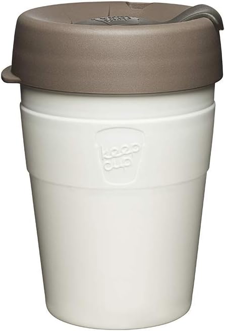 KeepCup Thermal, Medium 12oz Reusable Stainless Steel Cup, Latte