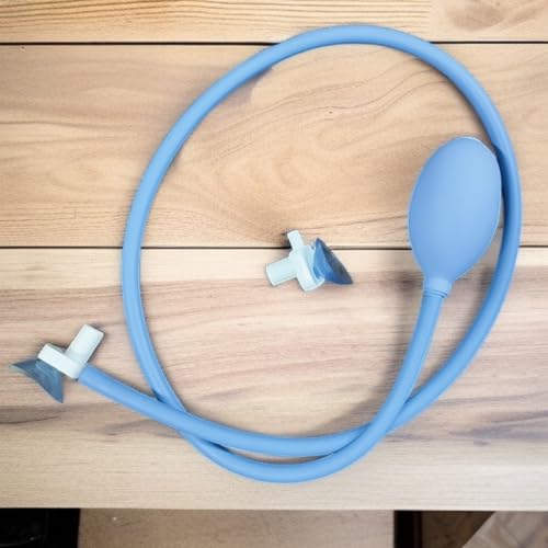 Image of OTICA Sitz Bath Flusher Tube for Sitz Bath Seat with Pump and Sprayer