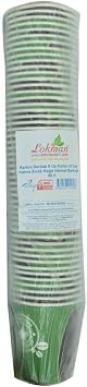 Karton Bardak 8 Oz Kullan At Çay Kahve Sıcak Kağıt Otomat Bardağı 50 li 1 Paket