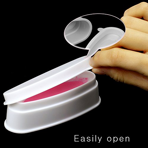 Nmkl Easy French Dip Jar Mold System Nail Dipping Powder Container Tray With Lids For Pink White Smile Line #TOP4