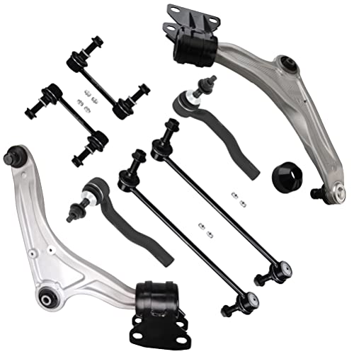 SCITOO 8pcs Suspension Kit Front Lower Control Arm And Ball Joints Outer Tie Rod Ends Sway Bar Links fit for 2013-2017 for Ford Fusion 2013-2018 for Lincoln MKZ by SCITOO - Used condition - US$108.64