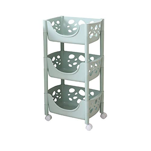  Scaffale di stoccaggio della cucina Scaffale di stoccaggio di verdure della famiglia per frutta e verdura canestro tipo pavimento scaffale di stoccaggio giornaliero organizzatore/scaffalatura unità
