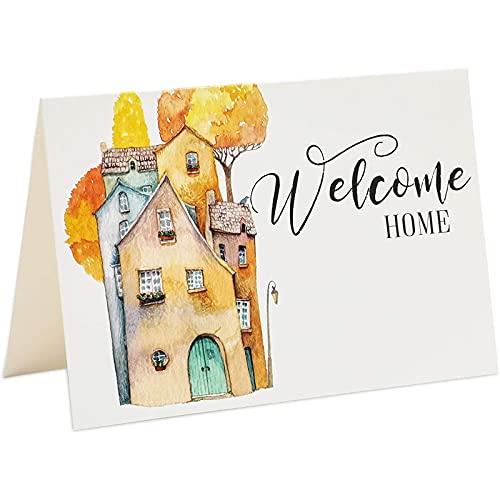 Pipilo Press Welcome Home Real Estate Cards, Realtor Greeting Cards (4 X 6 In, 48 Pack) #TOP5