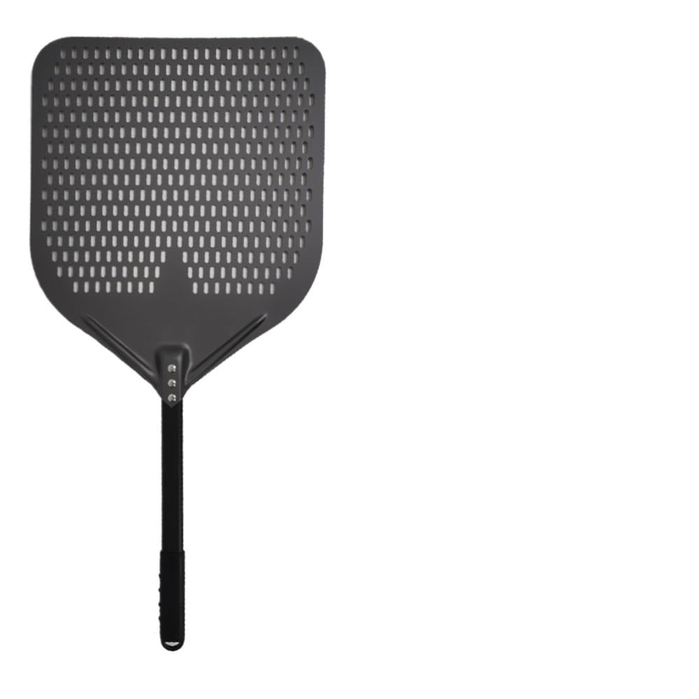 Ziyouao 15Inch 134Cm Pizza ​Paddle 16 Inch Big Pizza Peel Perforated Shovel Paddle Metal Handle For Oven Turning Peel Kitchen Tools Nonstick Baking Accessories Pizza Peel(15Inch 134Cm)