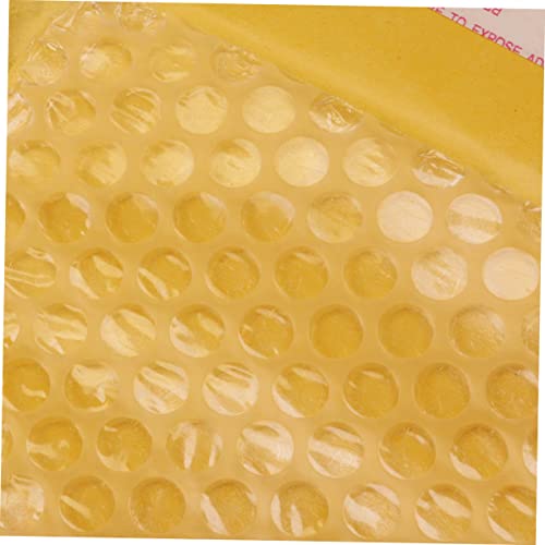 GATHINESS 25 Peças Envelope Acolchoado Bolha Mailer Kraft Envelope Bolha Forro Papel Kraft