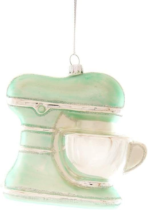 Cody Foster Baking Kitchen Counter Mixer Glass Christmas Ornament