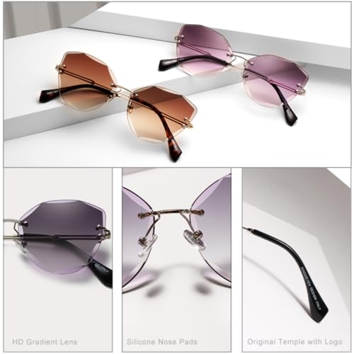Lunettes de soleil légères anti-éblouissement avec monture vintage