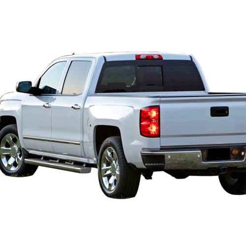 Estribos para Chevy Silverado Sierra 2007-2018 Cromados miniatura 2