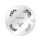  Plaque KONAD M62 Stamping French Manucure Ongles Nail Art