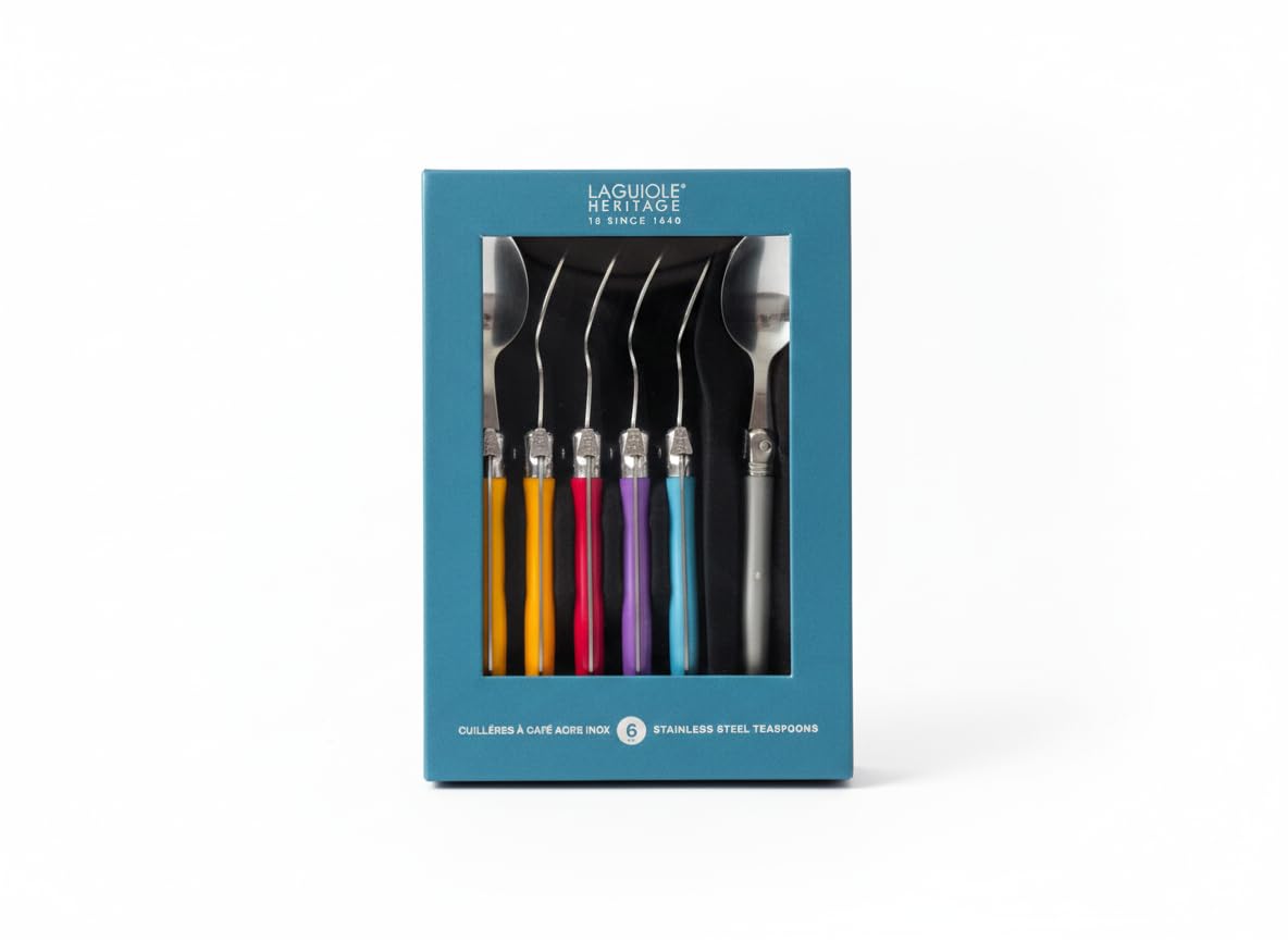 Laguiole Estuche de Cubiertos, Acero Inoxidable