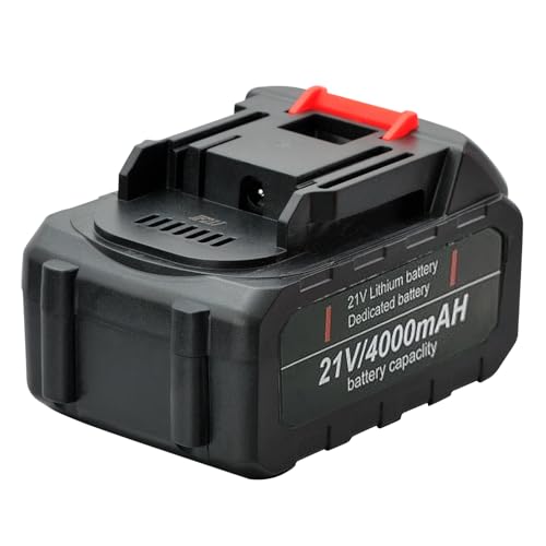 MAXMAN 21V 4.0Ah Replacement Battery for Weed Wacker, Grass Trimmer, String Trimmer, Hedge Trimmer - Lithium Ion Fast Charging Long Runtime