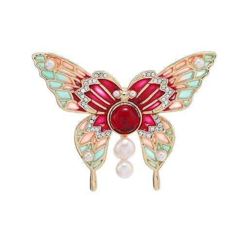 Image of Insect Animal Brooch Pin for Women Rhinestone Lapel Pins Vintage Brooches for Costume Accessories