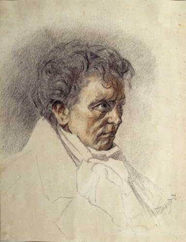Art Mural Beethoven Affiche Decorative Graffiti 60x90