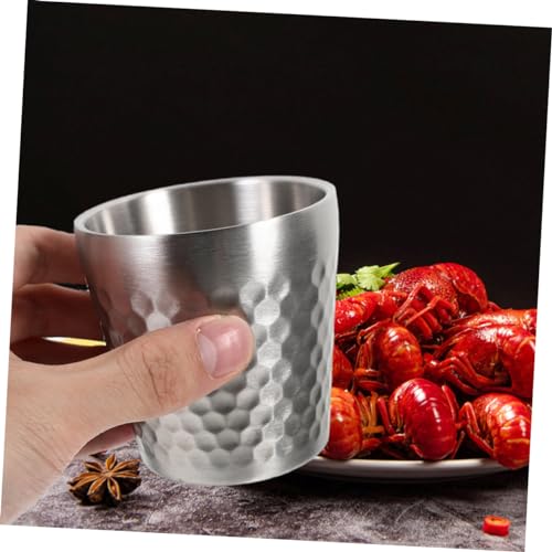 Tazas de acero inoxidable Cabilock con acabado resistente de alta calidad para café 3