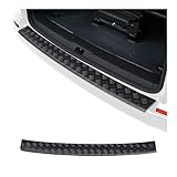 OMAC Protector Parachoques Compatible con VW T5 2003-2015 Puerta Doble Negro Mate ALU