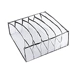 2.【Breites Anwendungsspektrum】🐬🐬🐬 6 Fächer zur Aufbewahrung von BHs: Es können 6 BHs aufbewahrt werden, die in tägliche Tassen gefüllt werden können. Alle kleinen Dinge öffnen sich ordentlich in der Box.