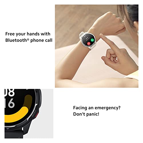Smartwatches Horloge Display Bluetooth Telefoon GPS Smartwatch (Kleur: Blauw N Zwart Band) (Zwarte N Zwarte Band) - Afbeelding 6