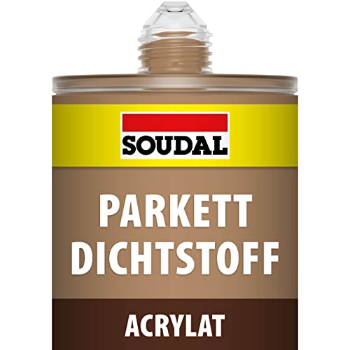 Soudal Parkettdichtstoff Massivholz-, Parkett-, Laminat- und Korkböden 300ml Eiche