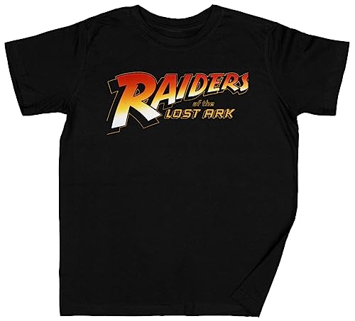 T-shirt enfant Raiders of The Lost Ark noir parfait pour l'école