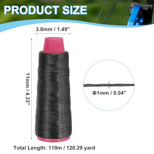 sourcing map Archery Recurve Bow String Serving Thread Nylon Bowstring for Recurve Bow Compound Tying Peep Sight Nock - Image 3