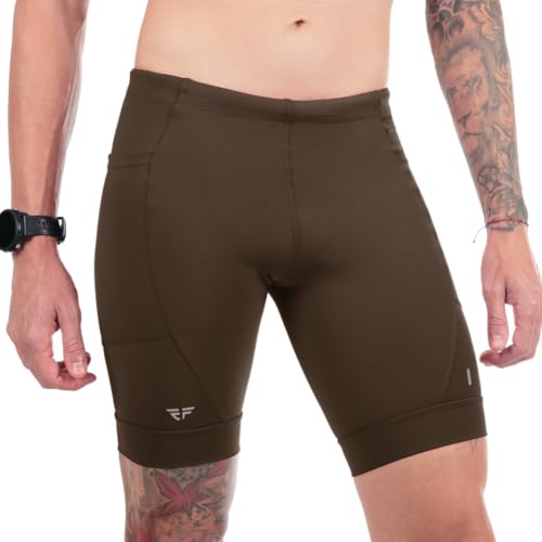 Bermuda De Compressão Masculina Com Bolso Corrida (BR, Alfa, G, Regular, Regular, Elite)