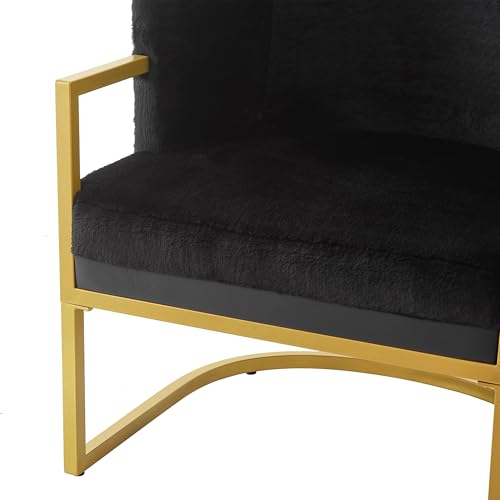 Sillón Plegable Moderno Negro miniatura 7