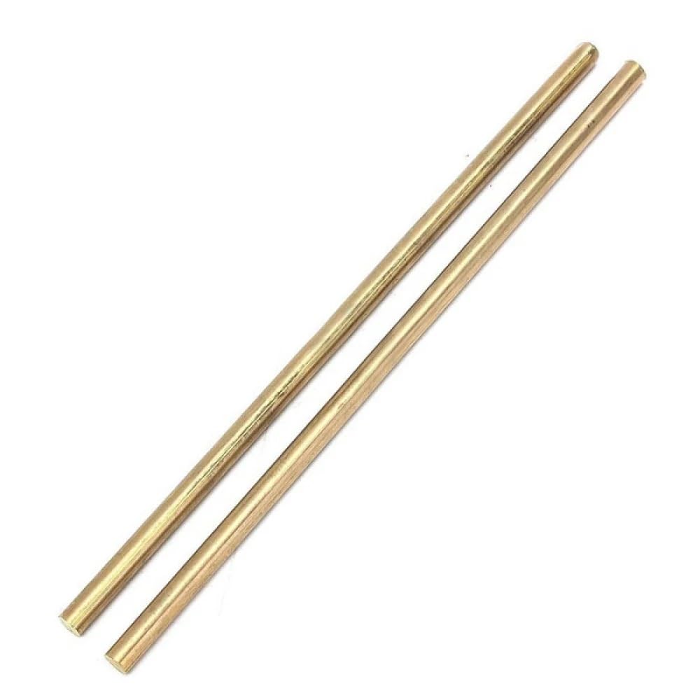 Barra tonda in ottone da 250 mm for modellismo di manici di coltelli fai da te Materiale for barre in ottone Materiale Grezzo(16mm)