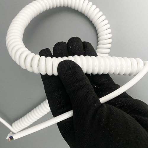 Cable elástico en espiral de 5 metros para mantener tu espacio ordenado 5