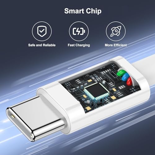 Image of Original 20W Type C Cable for iPad mini 8.3 inch (6 Gen), iPad Air 10.9 inch (5 Gen), iPad Air 10.9 inch (4 Gen), iPad Pro 12.9 inch (5 Gen), iPad Pro 12.9 inch (4 Gen) | Only Cable - 1m (C30W106)