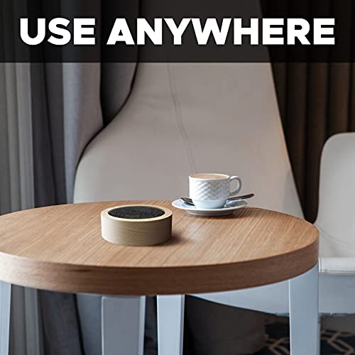 Lava Rock Passive Diffuser For Essential Oils - Personal Natural Wood And Stone Diffuser For Home, Car Diffuser Or Your Office Desk Diffuser. Lava Diffuser, Cordless Mini Diffuser. Cute! #TOP4