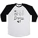 and So It Begins Unisex Baseball Long Sleeve Tee White-Black X-Small