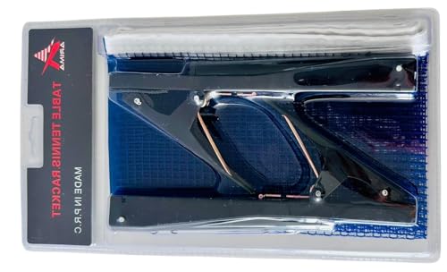ARIMA Indoor Table Tennis Net and Post Set – Adjustable 175–180cm Length – Steel Frame with Chemical Fibre Net – Portable Ping Pong Accessory for Tables and Home Play