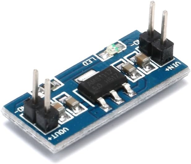 10Pcs AMS1117-5.0V Power Supply Module, DC 6V–12V to 5V Linear Voltage Regulator Board, 1A Output Step-Down LDO Converter for MCU and Electronic Projects image 3