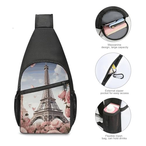 Bolso bandolera ligero para excursión y viaje miniatura 5