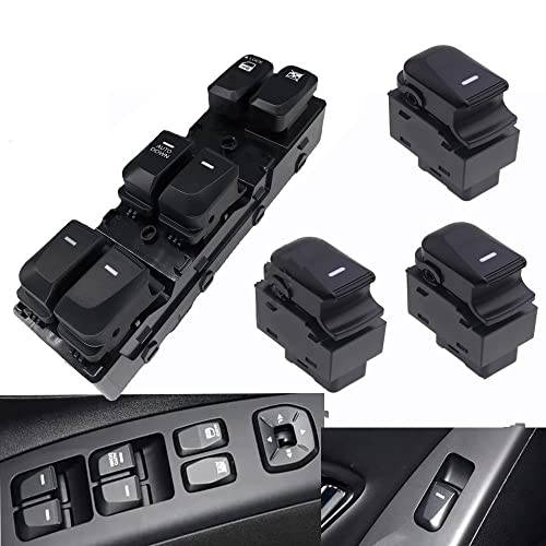 Interrupteur de commande de vitre robuste et précis pour Hyundai Ix35