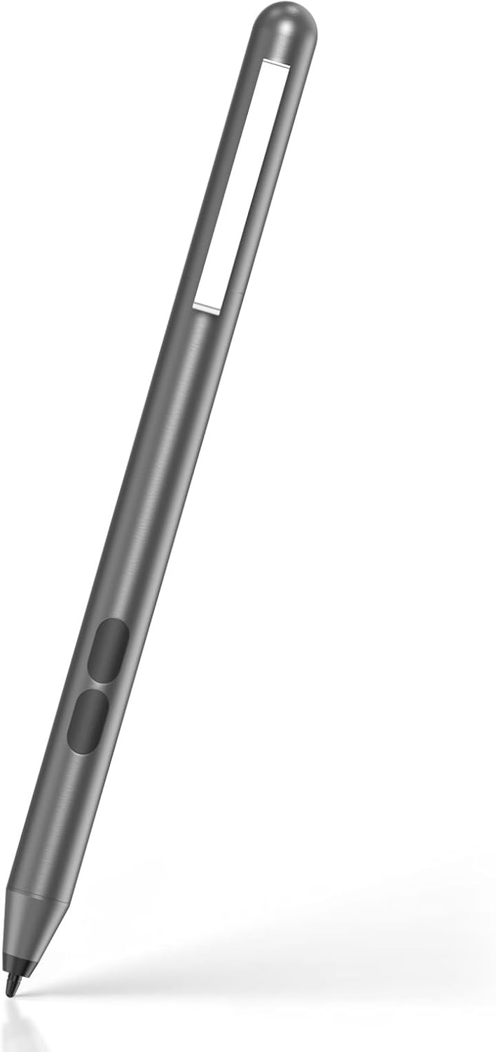 Pen for HP Omnibook, Digital Stylus Pen for HP Envy Pavilion Spectre x360 Touchscreen Laptop, with MPP 1.51, Palm Rejection, 1024 Pressure, 2500H Working Time, 2 Button
