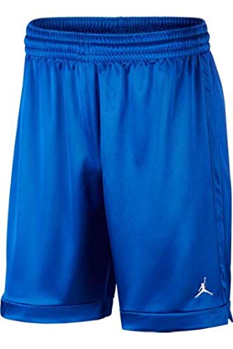 NikeJordan Team Practice Shorts Mens (Royal/White, Small)
