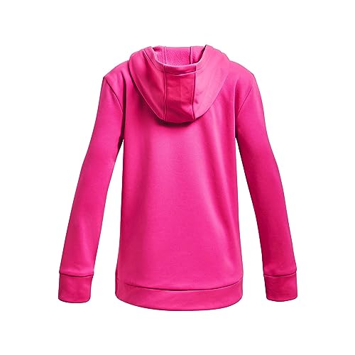 Under Armour 1375229 Girls Armourfleece Iridescent Big Logo Hoodie thumb #1